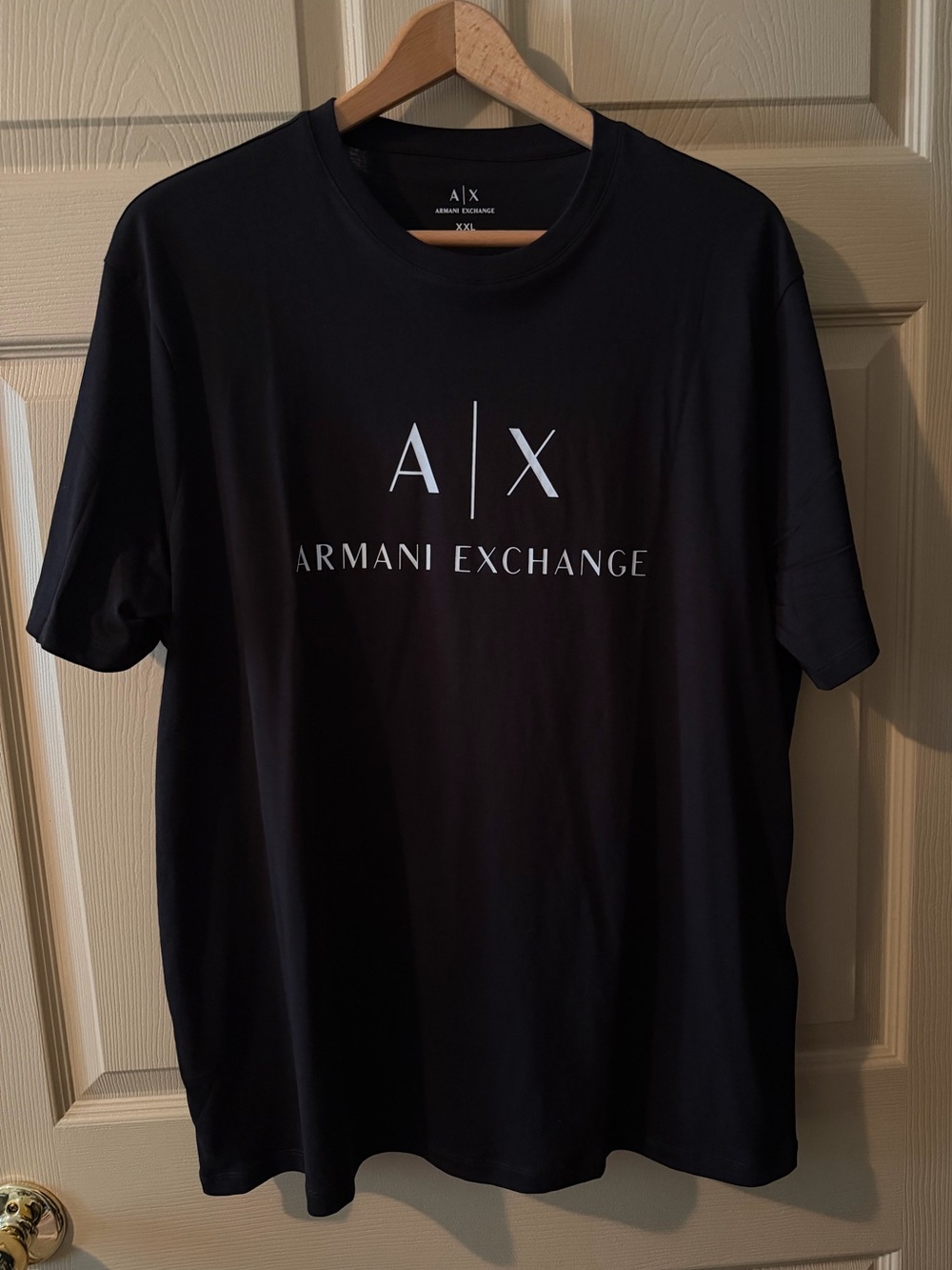 Armani Exchange Icon Logo Slim Fit T-Shirt Black XXL